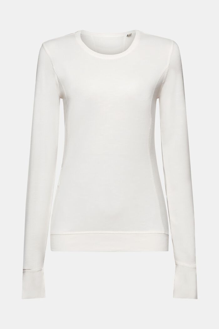 Active Longsleeve, TENCEL™, OFF WHITE, detail image number 6