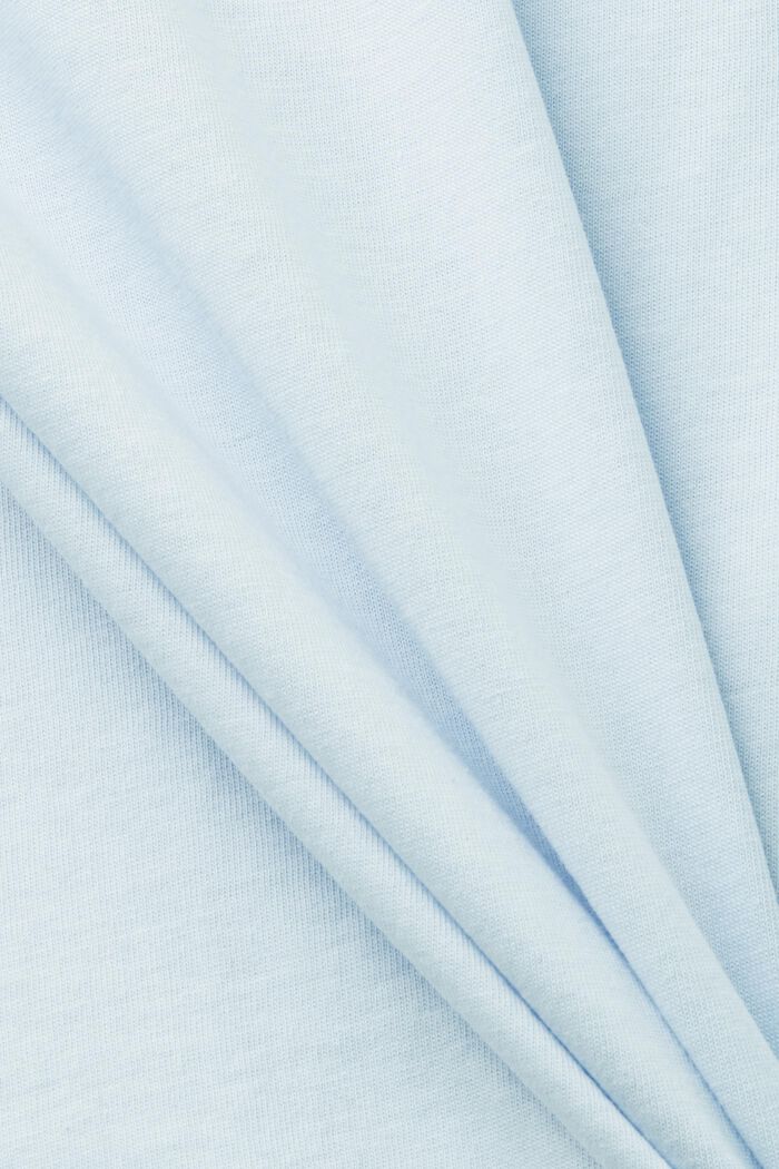 T-shirt à imprimé, 100 % coton, PASTEL BLUE, detail image number 5