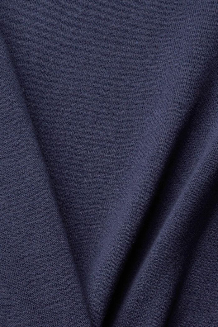 Robe-pull longueur genoux, NAVY, detail image number 1