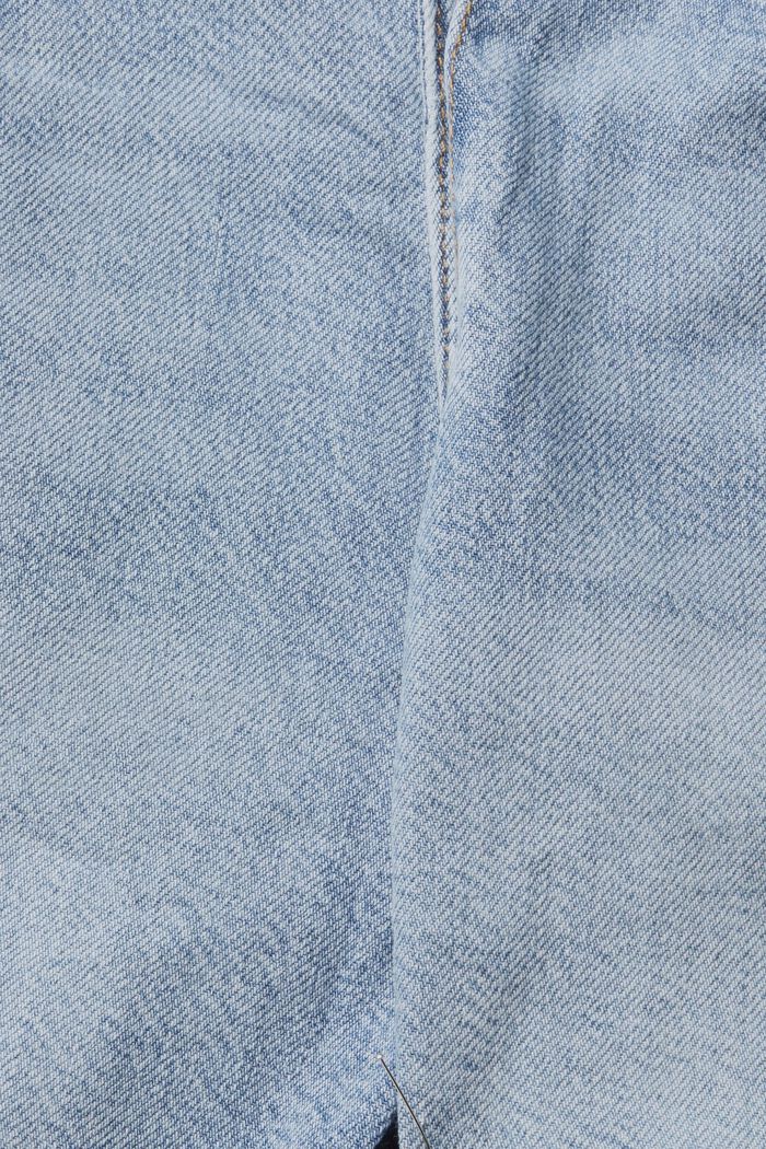 Mit Hanf: Jeans mit Knopfleiste, BLUE BLEACHED, detail image number 4