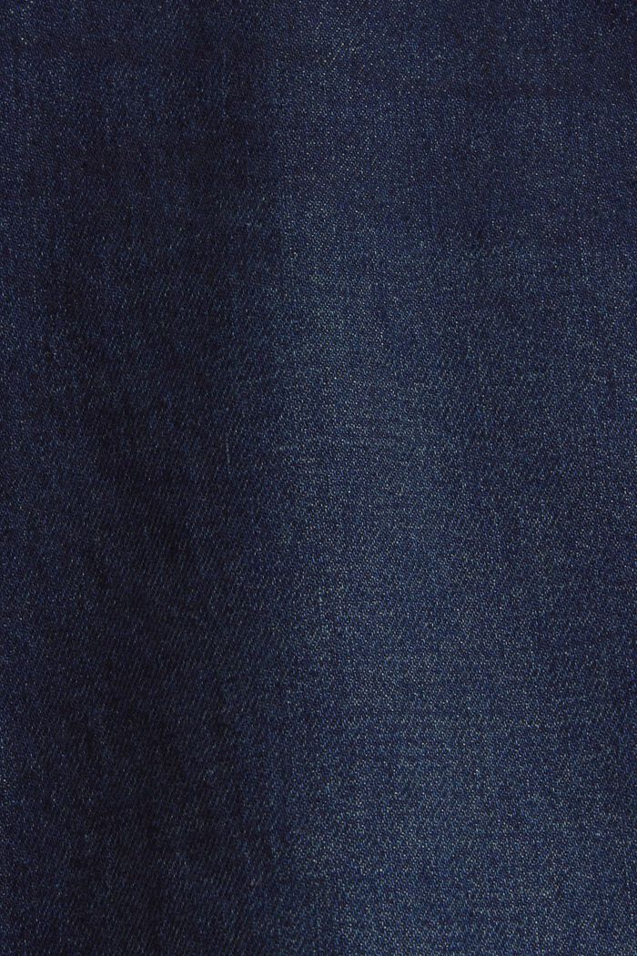 Short en jean en coton, BLUE DARK WASHED, detail image number 1