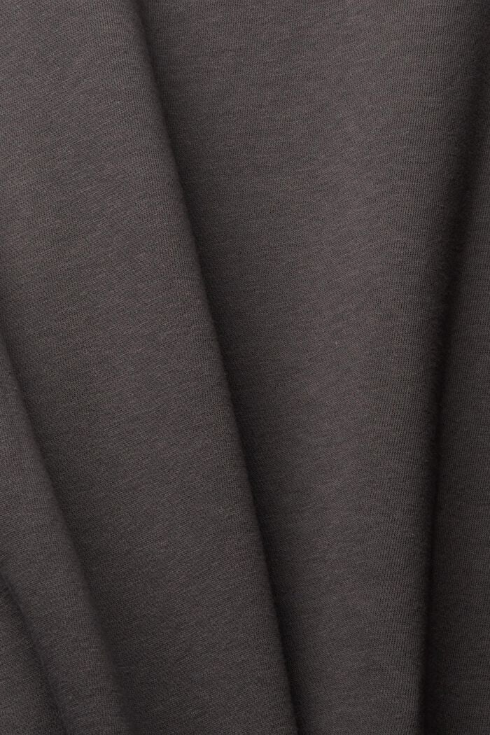 Unifarbenes Sweatshirt im Regular Fit, DARK GREY, detail image number 5