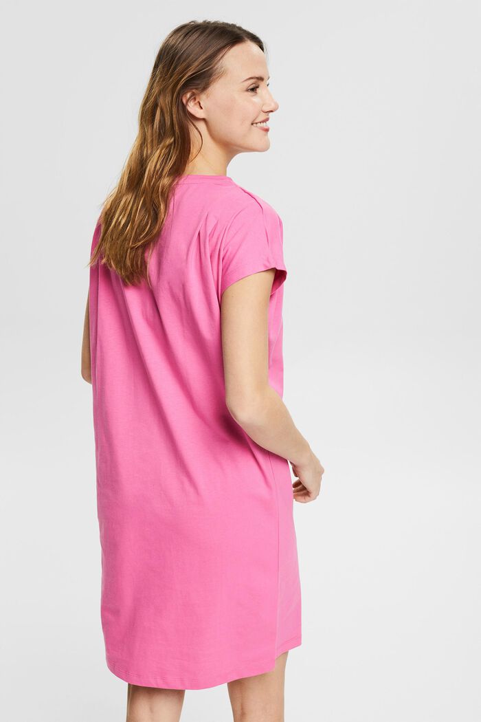 T-Shirt-Kleid aus 100% Organic Cotton, PINK, detail image number 2