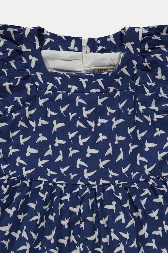 Robe à imprimé, 100 % coton, BLUE, detail image number 2