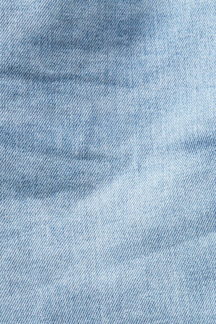 Schmale Jeans mit mittlerer Bundhöhe, BLUE LIGHT WASHED, detail image number 5