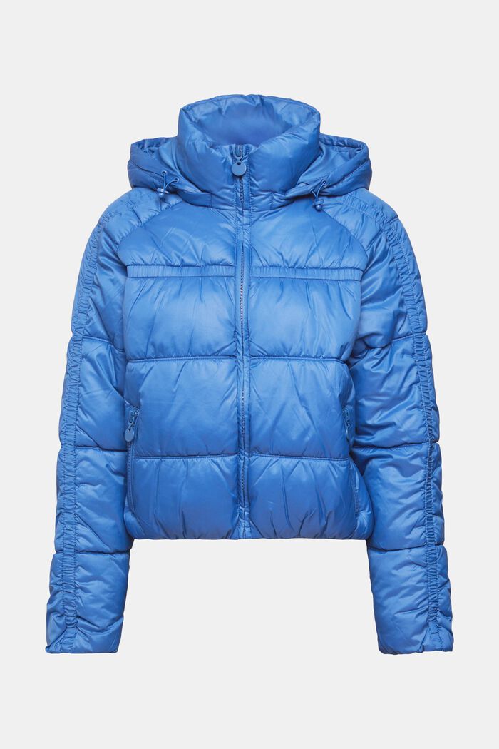 Stepp-Jacke mit abnehmbarer Kapuze, BLUE, detail image number 2