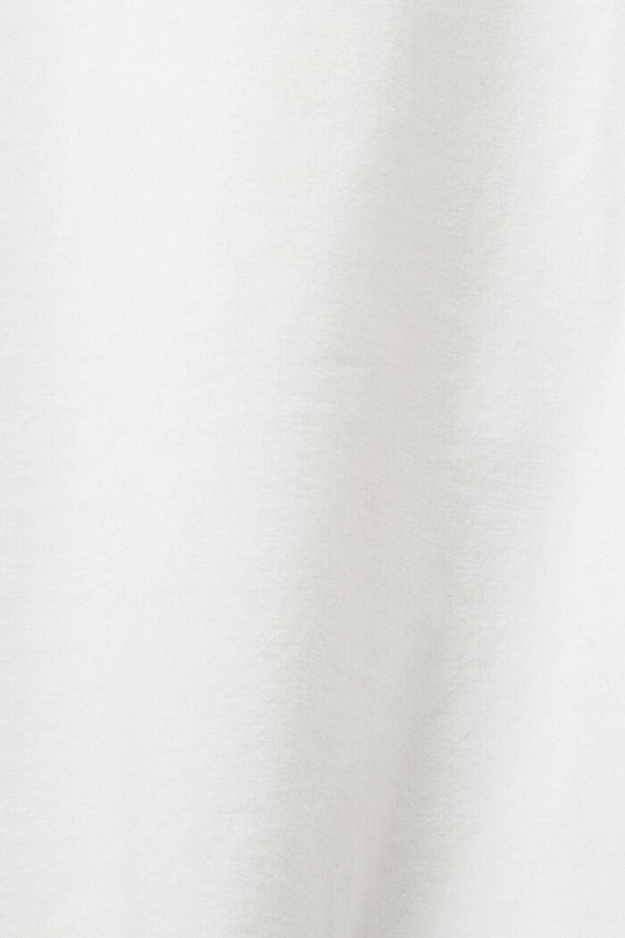 Schulterfreies Shirt aus Baumwolle, OFF WHITE, detail image number 4
