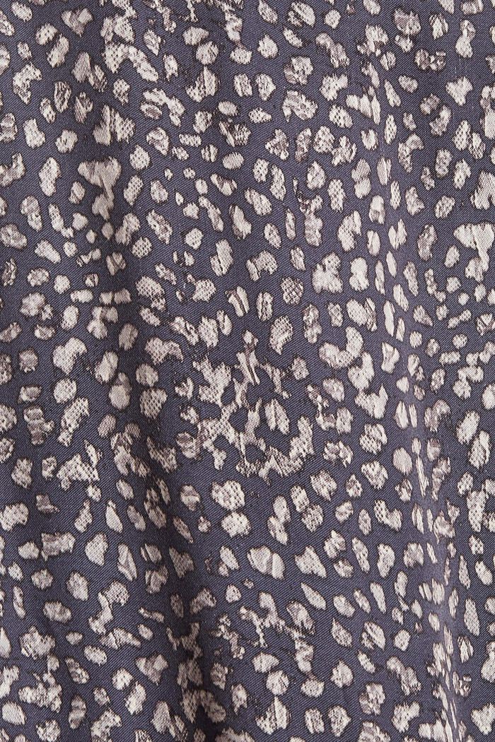 T-shirt à motif léopard, LENZING™ ECOVERO™, DARK BLUE, detail image number 4