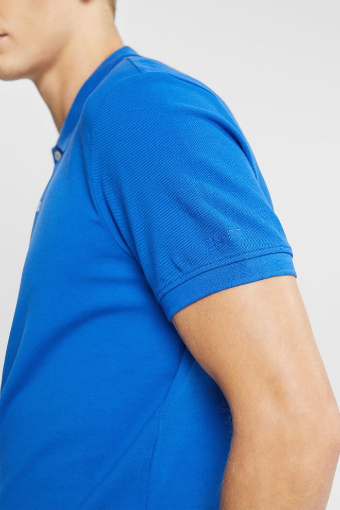Slim Fit Poloshirt, BLUE, detail image number 2