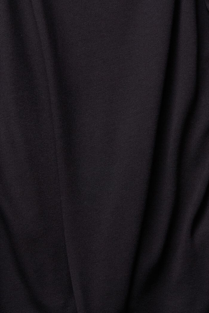 Top à dentelle, LENZING™ ECOVERO™, BLACK, detail image number 4
