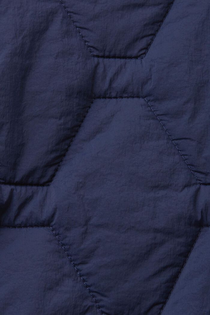 Recyclée : la veste matelassée légère, NAVY, detail image number 6