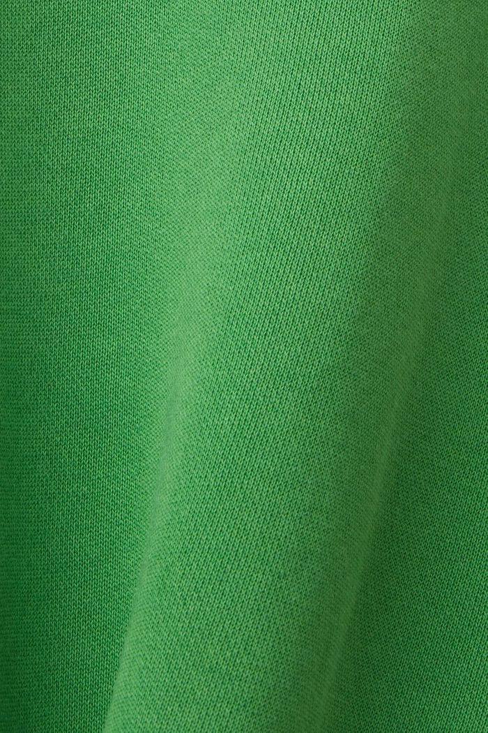 Unifarbenes Sweatshirt im Regular Fit, GREEN, detail image number 4
