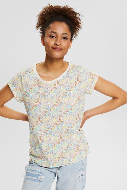 T-shirt à imprimé, 100 % coton biologique, NEW OFF WHITE, overview