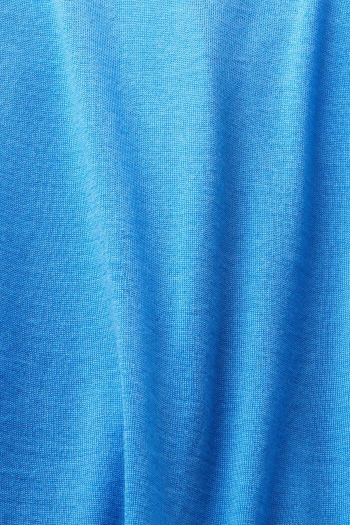 Cardigan chiné en cachemire, BLUE, detail image number 5