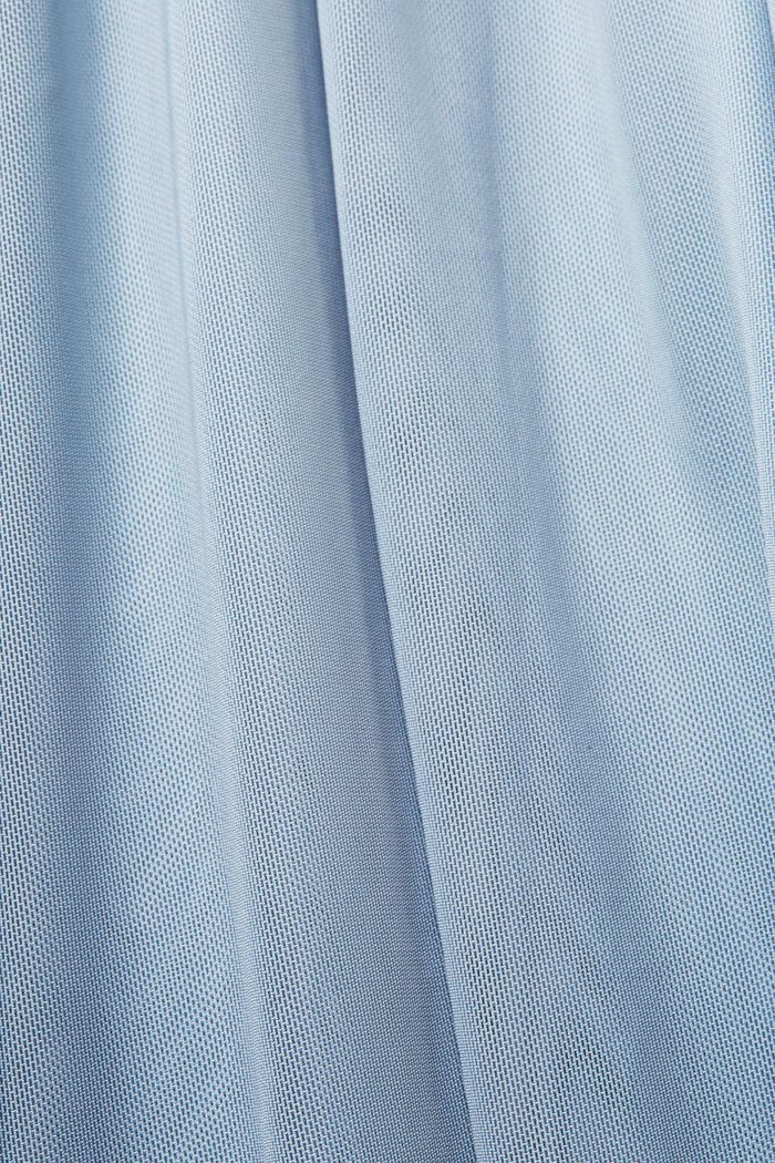 Robe en mesh à taille élastique, LIGHT BLUE LAVENDER, detail image number 5