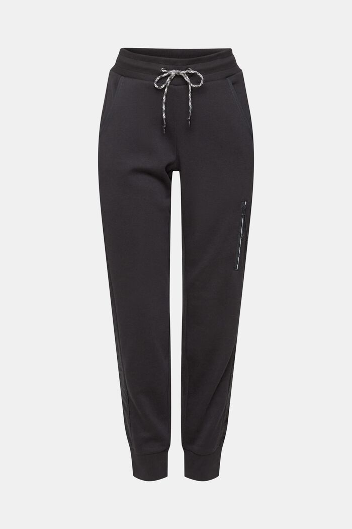 Pantalon de jogging à poche de jambe, BLACK, detail image number 5
