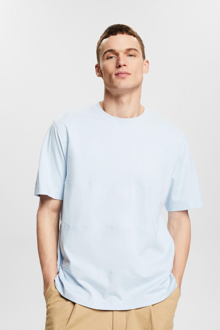 T-shirt à manches longues en coton biologique, LIGHT BLUE, detail image number 0