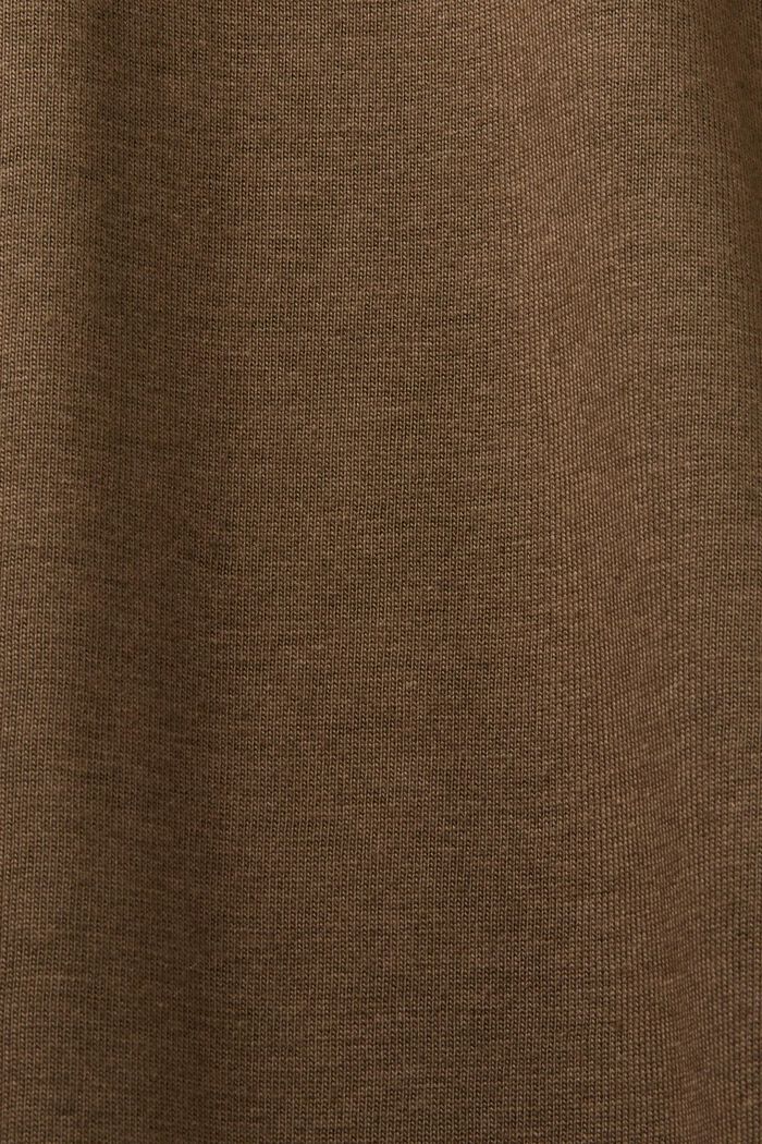 Midi-Kleid aus Jersey, KHAKI GREEN, detail image number 5