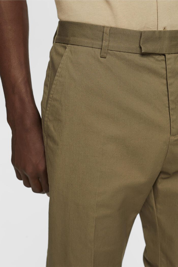 Chinos im Relaxed Fit, KHAKI GREEN, detail image number 2
