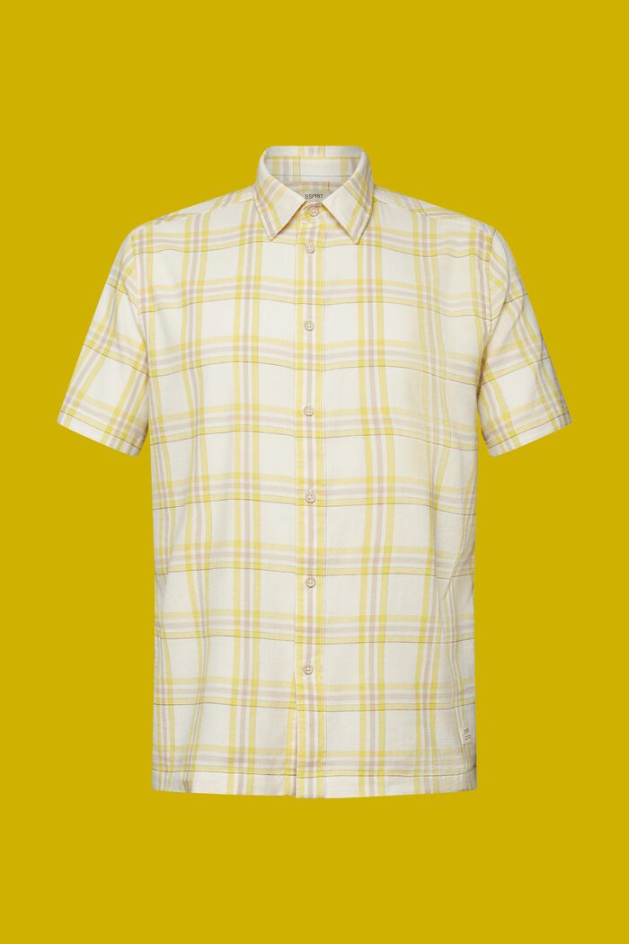 Chemise à manches courtes à carreaux, WHITE, detail image number 9