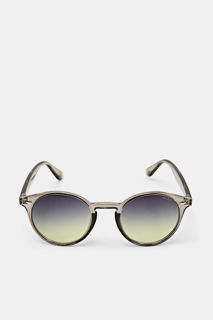 Sonnenbrille mit runden Gläsern, GRAY, detail image number 0