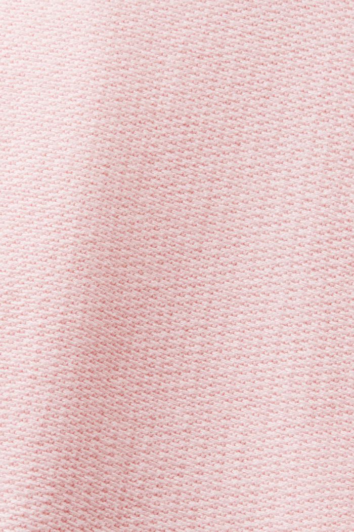 Sweat à capuche zippé sur le devant, PASTEL PINK, detail image number 5
