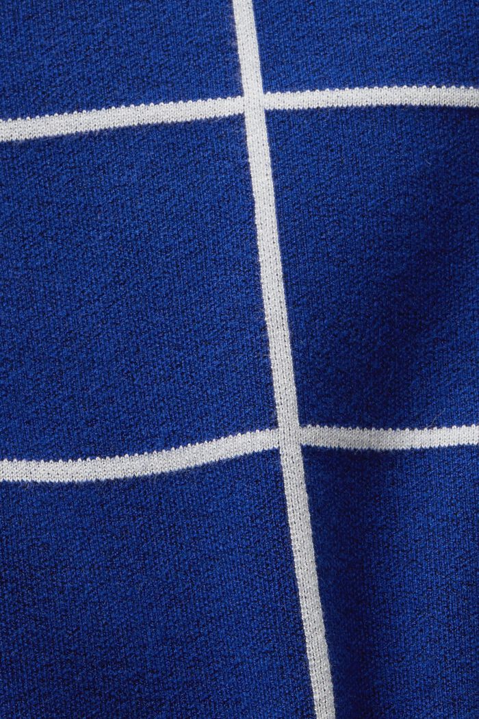 Minirock in Jacquard-Strick, BRIGHT BLUE, detail image number 6