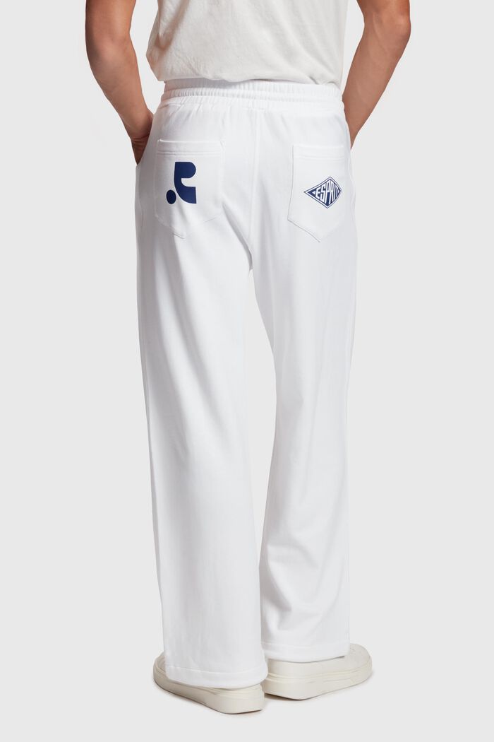 Pantalon de jogging en jersey, WHITE, detail image number 1