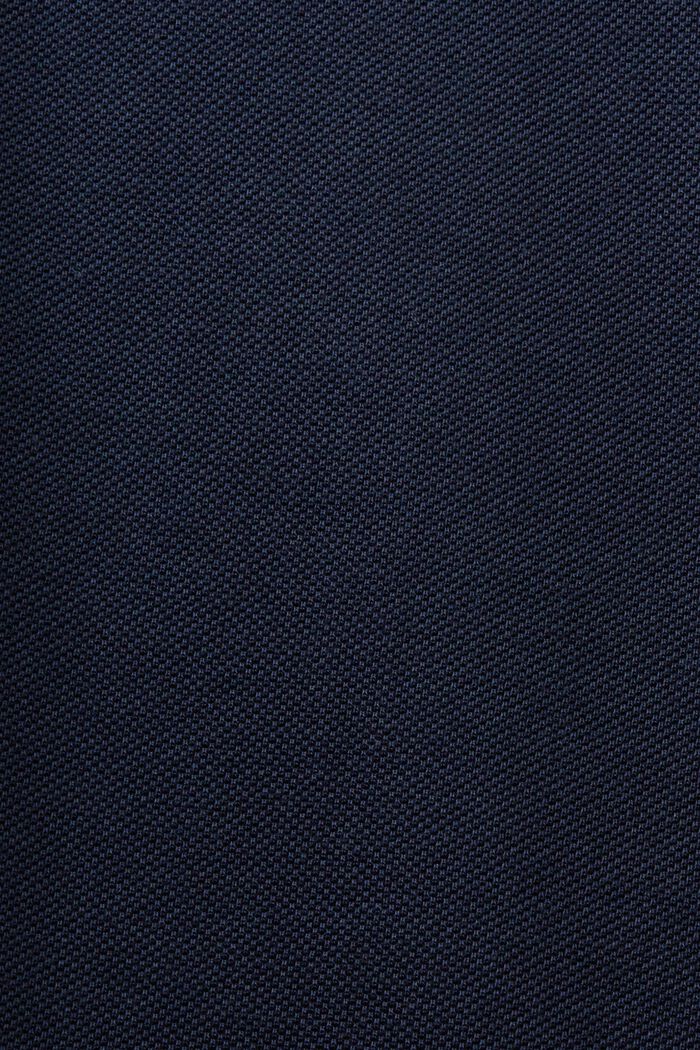 Piqué-Poloshirt aus Pima-Baumwolle, NAVY, detail image number 5