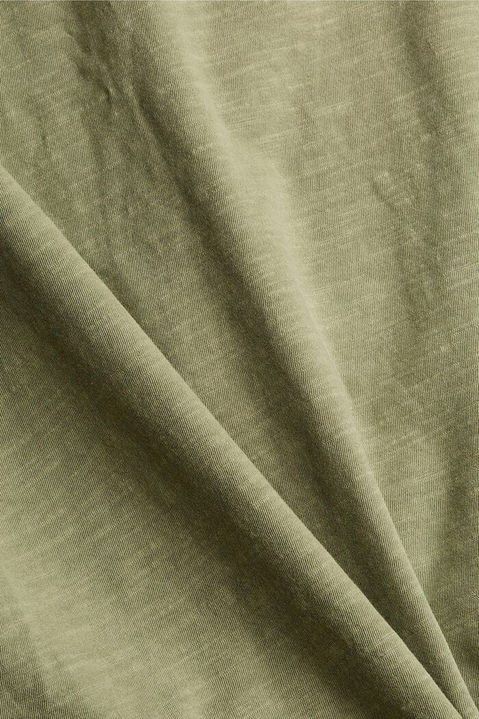 CURVY Longsleeve aus Organic Cotton, LIGHT KHAKI, detail image number 1