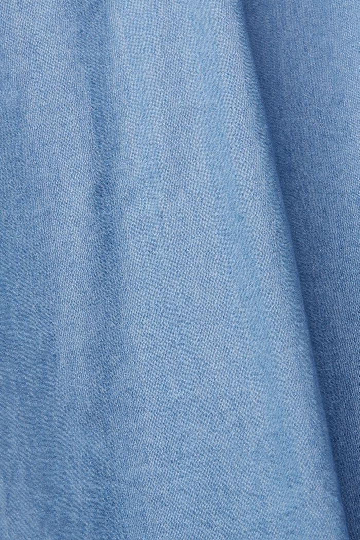 Kleid in Denim-Optik, BLUE MEDIUM WASHED, detail image number 4