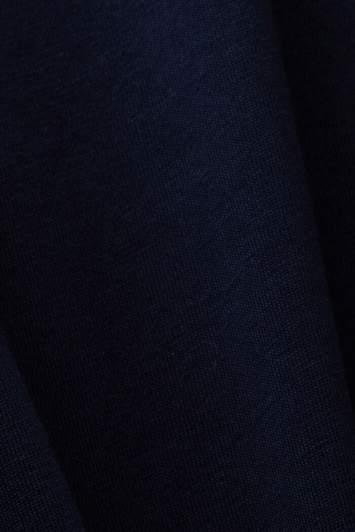 CURVY T-Shirt mit Mini-Print, 100 % Baumwolle, NAVY, detail image number 4