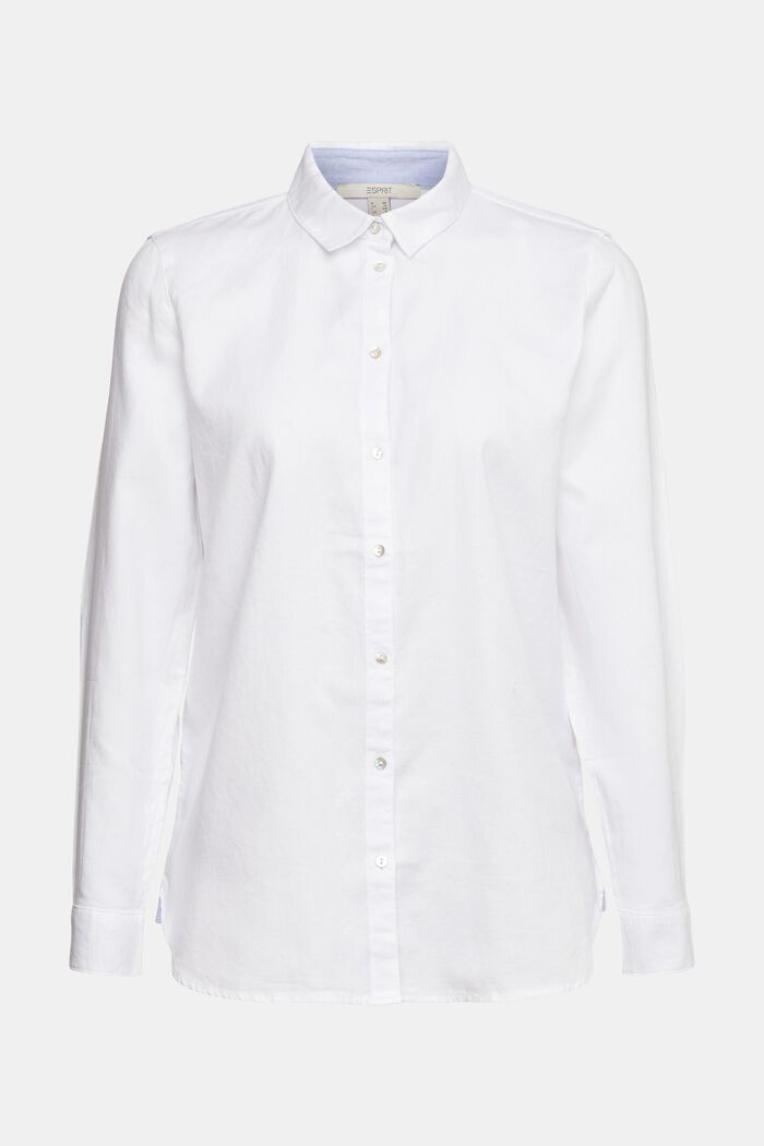 Hemd-Bluse aus 100% Baumwolle