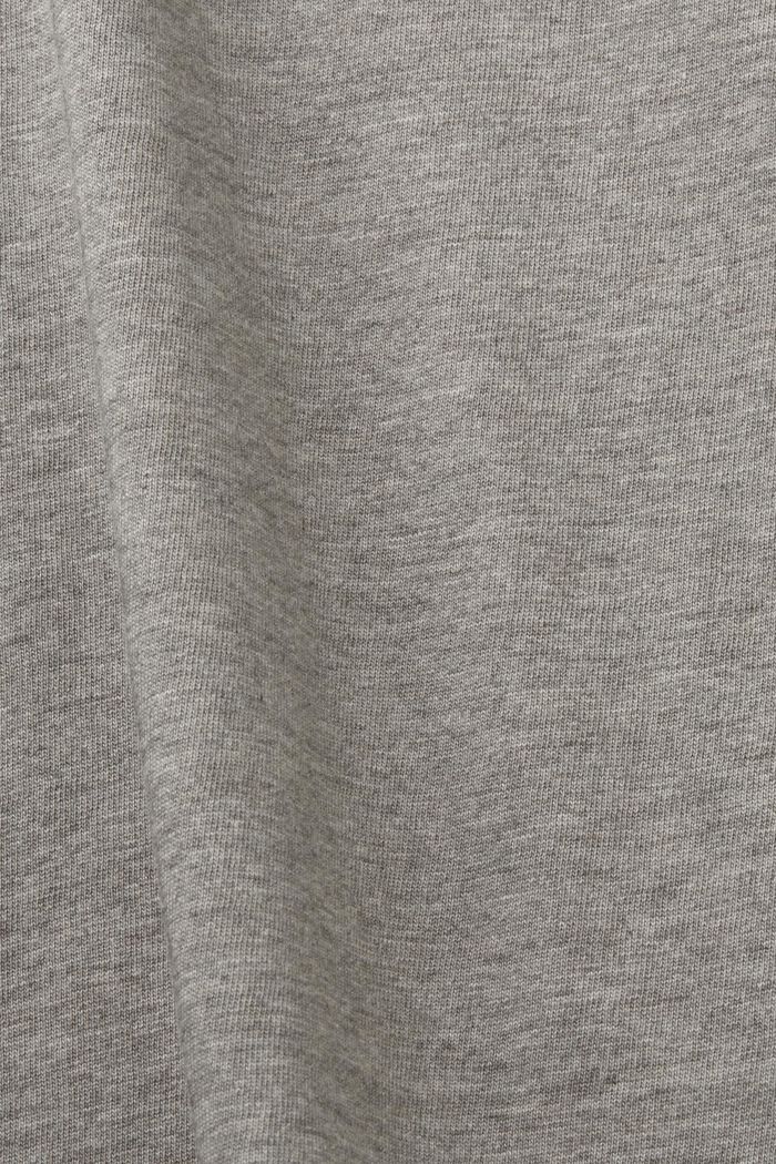 Poloshirt aus Pima-Baumwolle, GUNMETAL, detail image number 4