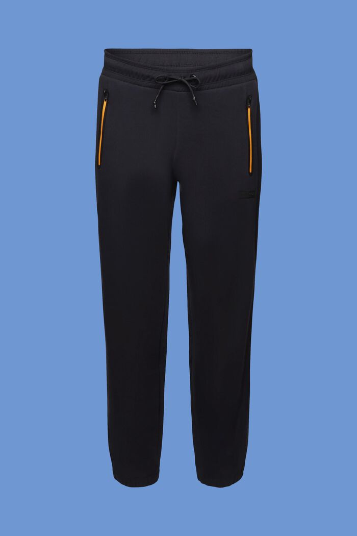 Pantalon de jogging doté de zips contrastants, BLACK, detail image number 5
