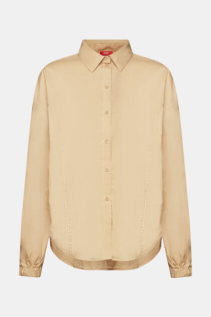 Chemise à col boutonné en coton