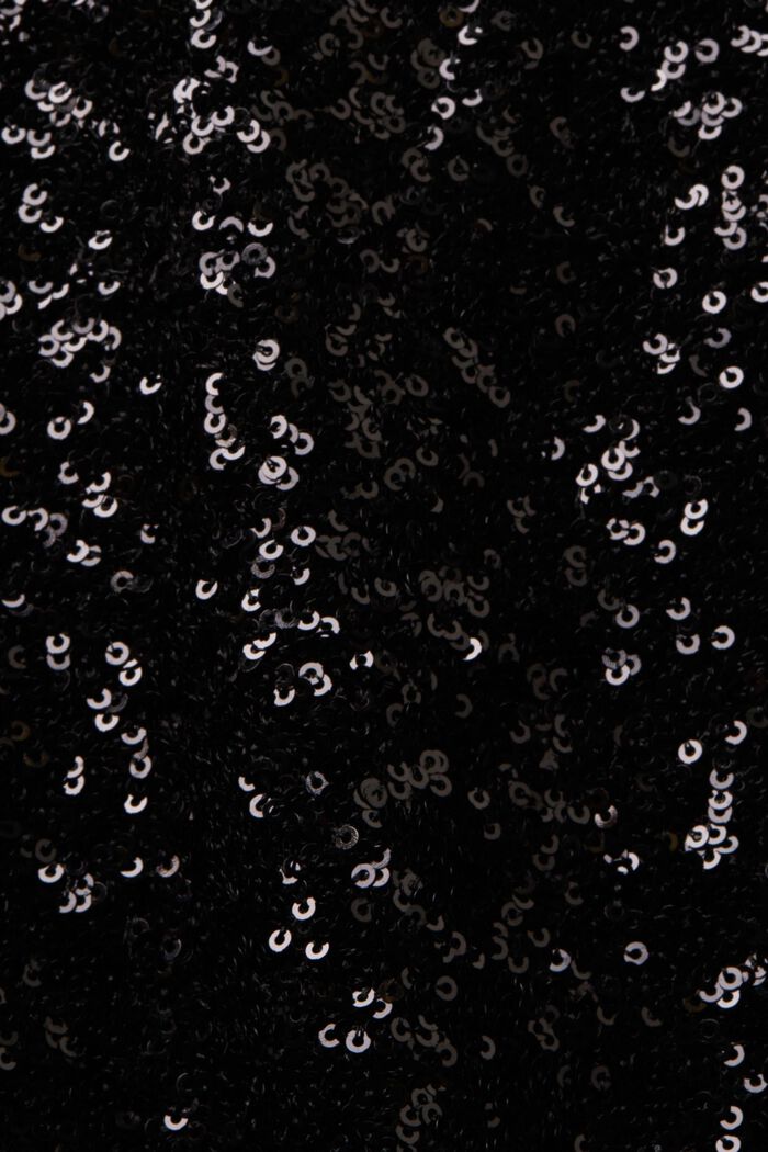 Caraco à paillettes, BLACK, detail image number 4