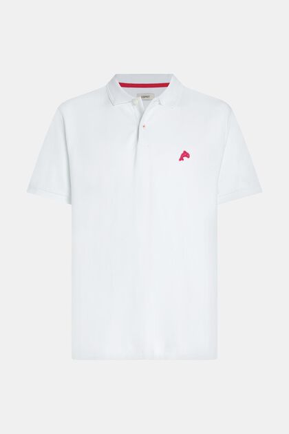 Polo classique Dolphin Tennis Club, WHITE, overview