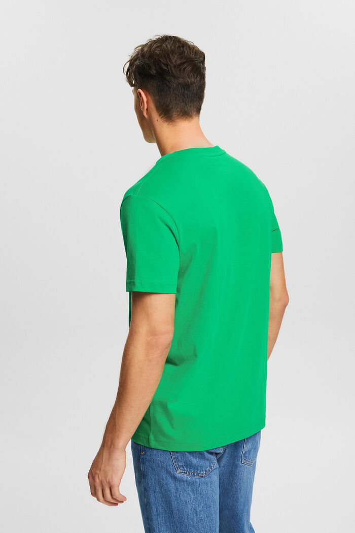 T-shirt en jersey à col ras-du-cou, NEW GREEN, detail image number 2