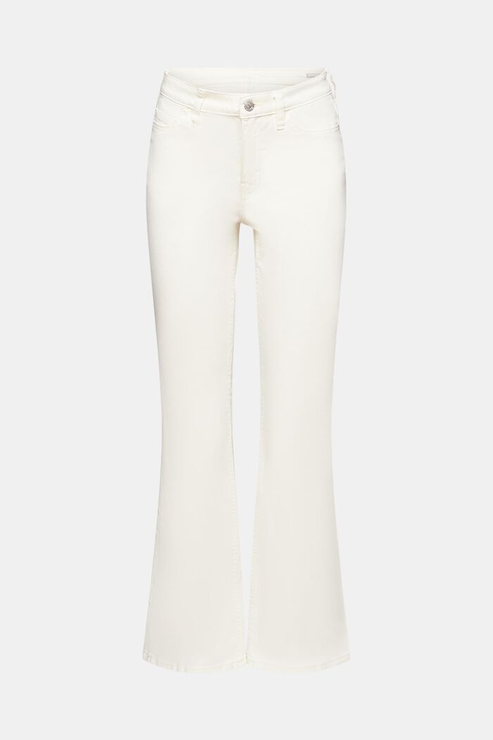 Bootcut Jeans mit hohem Bund, OFF WHITE, detail image number 6