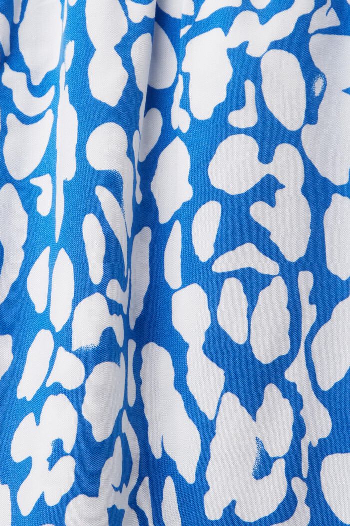 Jupe-culotte à enfiler dotée d’une ceinture à nouer, LENZING™ ECOVERO™, BRIGHT BLUE, detail image number 6