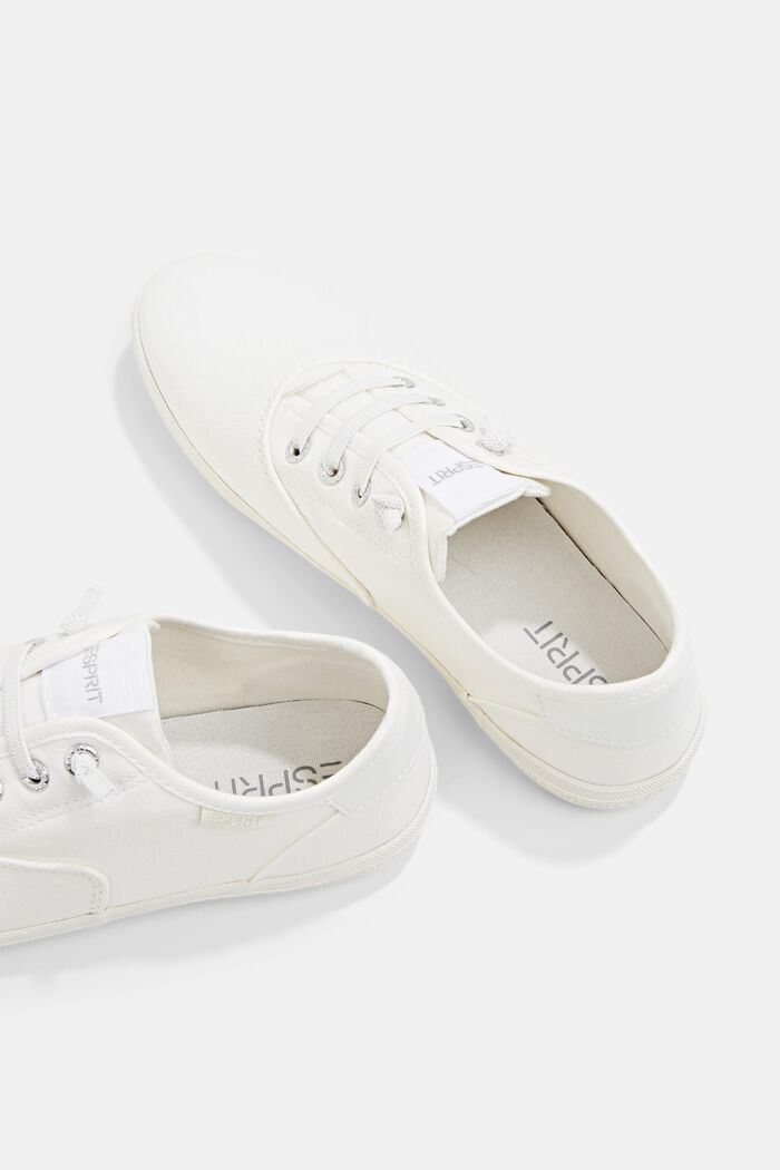 Sneaker mit elastischen Schnürbändern, OFF WHITE, detail image number 4