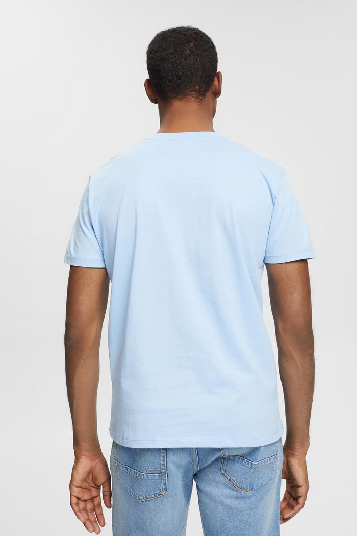 T-shirt en jersey animé d´un logo imprimé, LIGHT BLUE, detail image number 3