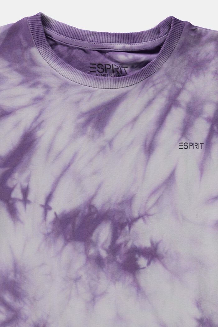 T-shirt orné d’une teinture batik, VIOLET, detail image number 2