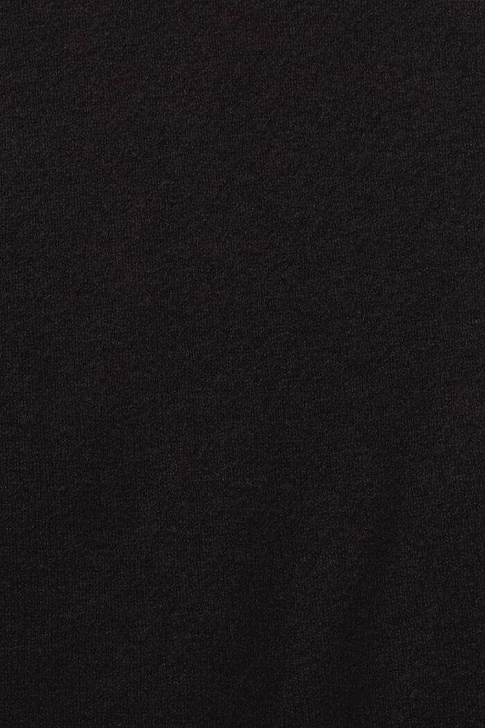 Gilet en maille de laine mélangée, BLACK, detail image number 5
