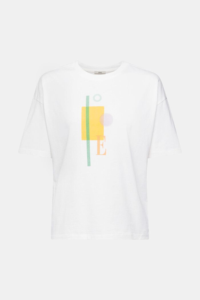 T-shirt à imprimé, OFF WHITE, overview