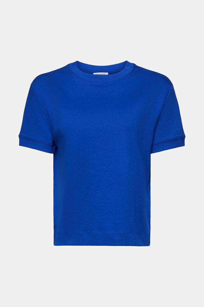 T-shirt à manches courtes et col ras-du-cou, BRIGHT BLUE, detail image number 5