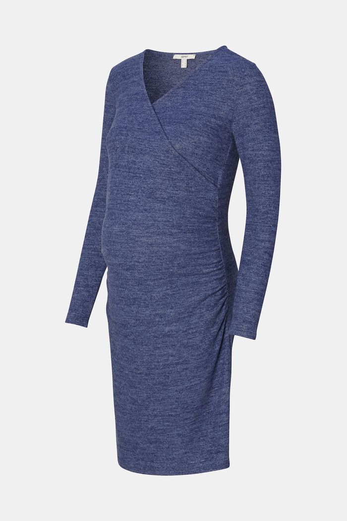 MATERNITY Jerseykleid mit Stillöffnung, DARK BLUE, detail image number 4