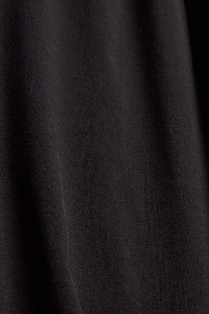 Robe à dentelle crochetée, LENZING™ ECOVERO™, BLACK, detail image number 4
