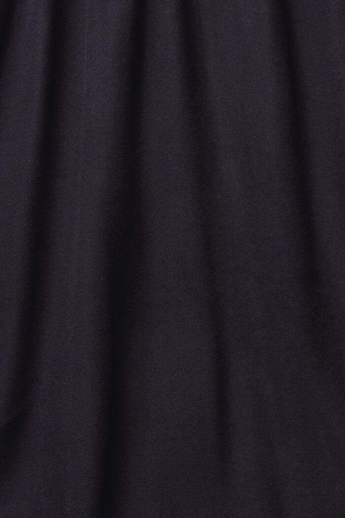 Fließende Bluse, LENZING™ ECOVERO™, BLACK, detail image number 1